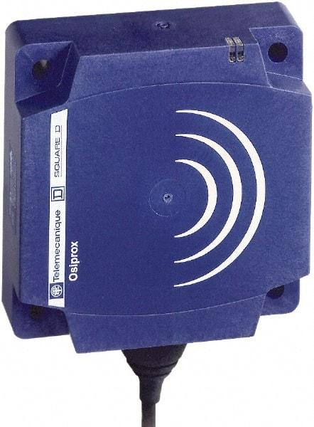 Telemecanique Sensors - NPN, 40 to 60mm Detection, Flat, Inductive Proximity Sensor - 3 Wires, IP68, 12 to 24 VDC, 80mm Wide - Americas Industrial Supply