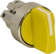 Schneider Electric - 22mm Mount Hole, 2 Position, Handle Operated, Selector Switch - Yellow, Maintained (MA), Nonilluminated, Shock, Vibration and Water Resistant - Americas Industrial Supply