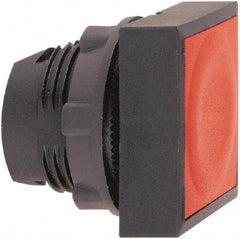 Schneider Electric - 22mm Mount Hole, Flush, Pushbutton Switch Only - Square, Red Pushbutton, Nonilluminated, Momentary (MO) - Americas Industrial Supply