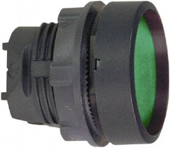 Schneider Electric - 22mm Mount Hole, Flush, Pushbutton Switch Only - Round, Green Pushbutton, Nonilluminated, Maintained (MA) - Americas Industrial Supply