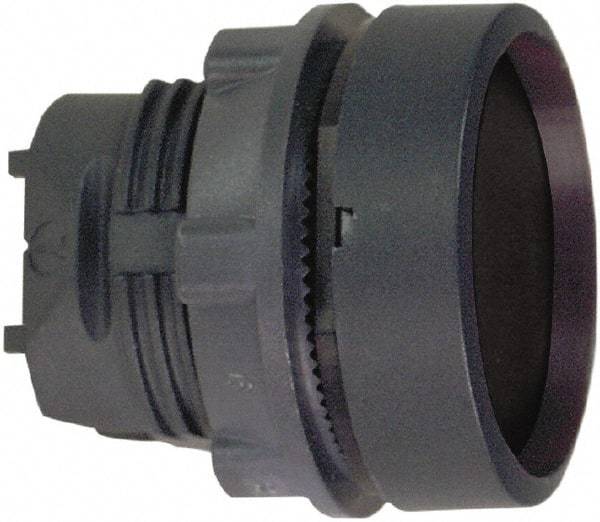 Schneider Electric - 22mm Mount Hole, Flush, Pushbutton Switch Only - Round, Black Pushbutton, Nonilluminated, Maintained (MA) - Americas Industrial Supply