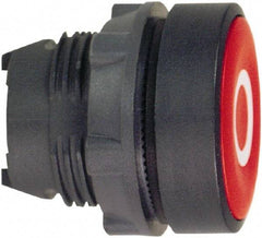 Schneider Electric - 22mm Mount Hole, Flush, Pushbutton Switch Only - Round, Red Pushbutton, Nonilluminated, Momentary (MO) - Americas Industrial Supply