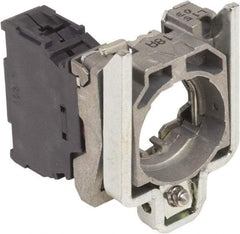 Schneider Electric - NC, Electrical Switch Contact Block - 0.87 Inch Hole, 22mm Hole - Americas Industrial Supply