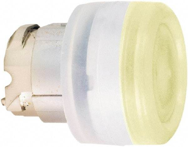 Schneider Electric - 22mm Mount Hole, Flush, Pushbutton Switch Only - Round, Orange Pushbutton, Nonilluminated, Momentary (MO) - Americas Industrial Supply