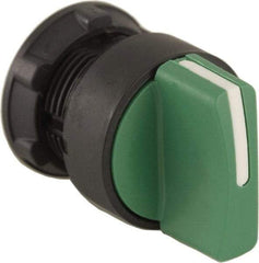 Schneider Electric - 22mm Mount Hole, 3 Position, Handle Operated, Selector Switch Only - Green, Maintained (MA), Nonilluminated, Shock, Vibration and Water Resistant - Americas Industrial Supply