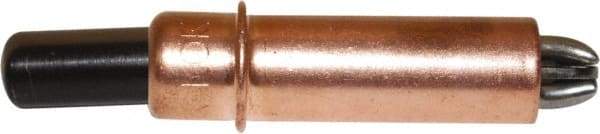 Zephyr Tool Group - 1/4 Drill 1/4" Pin Diam, Copper Cleco Fastener - Standard Length, 0 to 1/2" Grip - Americas Industrial Supply