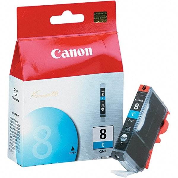 Canon - Cyan Ink Cartridge - Use with Canon PIXMA iP1700, JX200, JX210P, MP150, MP160, MP170, MP180, MP450, MP460, MX300, MX310 - Americas Industrial Supply