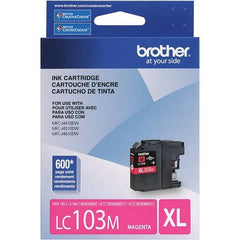 Brother - Magenta Ink Cartridge - Use with Brother DCP-J152W, MFC-J245, J285DW, J4310DW, J4410DW, J450DW, J4510DW, J4610DW, J470DW, J4710DW, J475DW, J650DW, J6520DW, J6720DW, J6920DW, J870DW, J875DW - Americas Industrial Supply