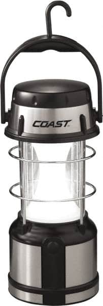 Coast Cutlery - White, Red LED Bulb, 460 Lumens, Industrial/Tactical Flashlight - Black Aluminum Body, 0 D Batteries Not Included - Americas Industrial Supply