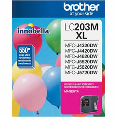 Brother - Magenta Ink Cartridge - Use with Brother MFC-J460DW, J480DW, J485DW, J680DW, J880DW, J885DW, J4320DW, J4420DW, J4620DW, J5520DW, J5620DW, J5720DW - Americas Industrial Supply