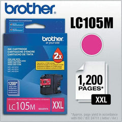 Brother - Magenta Ink Cartridge - Use with Brother MFC-J4310DW, J4410DW, J4510DW, J4610DW, J4710DW, J6520DW, J6720DW, J6920DW - Americas Industrial Supply