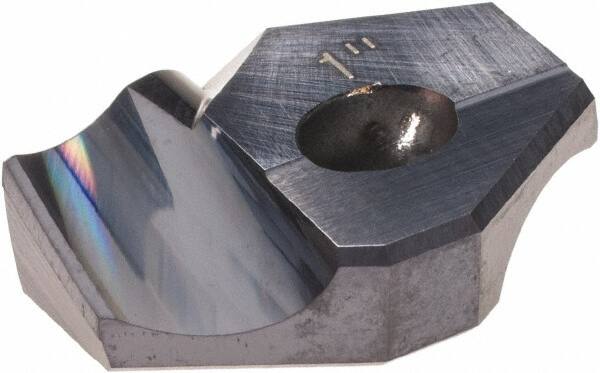 Hertel - Series HMD, 1" Diam Grade HC125MD 140° Replaceable Drill Tip - Carbide, TiAlN Finish - Americas Industrial Supply