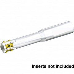 Kennametal - Cylindrical Connection, 18.87mm Cutting Width, 51.95mm Max Depth of Cut, Indexable Slotting Cutter - KGEM Toolholder, KGIP0125N0189GD Insert - Americas Industrial Supply