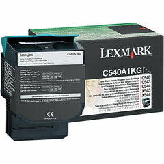 Lexmark - Black Toner Cartridge - Use with Lexmark C540n, C543dn, C544dn, C544dtn, C544dw, C544n, C546dtn, X543dn, X544dn, X544dtn, X544dw, X544n, X546dtn - Americas Industrial Supply