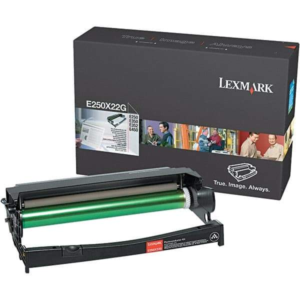 Lexmark - Black Photoconductor Kit - Use with Lexmark E250, E350, E352, E450 - Americas Industrial Supply