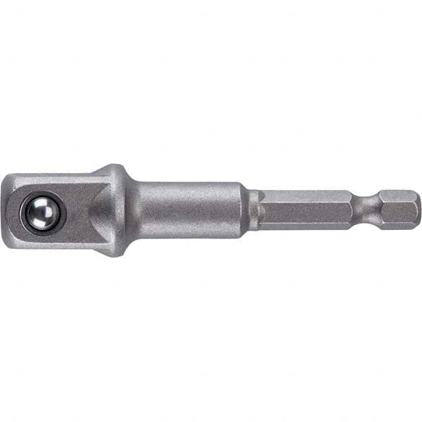 Irwin - Power & Impact Screwdriver Bits & Holders Bit Type: Socket Adapter Hex Size (Inch): 1/4 - Americas Industrial Supply