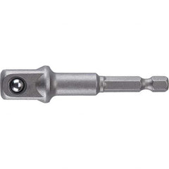 Irwin - Power & Impact Screwdriver Bits & Holders Bit Type: Socket Adapter Hex Size (Inch): 1/4 - Americas Industrial Supply