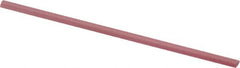 Value Collection - Half Round, Synthetic Ruby, Midget Finishing Stick - 100mm Long x 4mm Wide x 2mm Thick, Fine Grade - Americas Industrial Supply