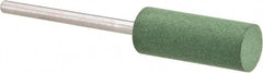 Value Collection - 8mm Max Diam x 20mm Long, Cylinder, Rubberized Point - Fine Grade, Ceramic, Mounted - Americas Industrial Supply