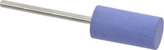 Value Collection - 10mm Max Diam x 20mm Long, Cylinder, Rubberized Point - Very Fine Grade, Ceramic, Mounted - Americas Industrial Supply
