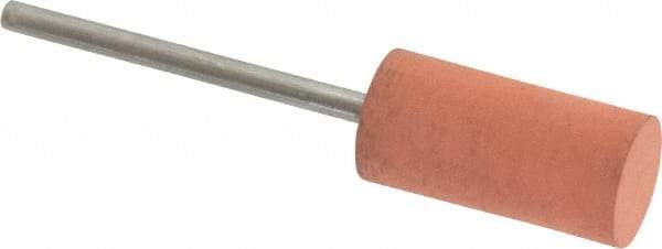 Value Collection - 10mm Max Diam x 20mm Long, Cylinder, Rubberized Point - Very Fine Grade, Ceramic, Mounted - Americas Industrial Supply