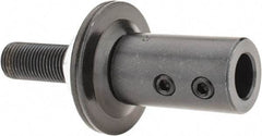 Value Collection - 3-1/2" Long x 1-5/8" Diam x 1/2-20 Thread Size Motor Arbor - 1-1/4" Max Wheel Width, Compatible with 1/2" Shaft Diam, 1/2" Hole Size - Americas Industrial Supply