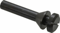 Value Collection - 3/8" Hole, Screw Lock Wheel Mandrel - 2" OAL, 1/2" Max Wheel Width, 3/8" Shank Diam - Americas Industrial Supply