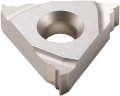 Seco - 16ER External Right Hand 11 Whitworth Laydown Threading Insert - Grade H15, Uncoated Coated Carbide, 9.53mm Inscribed Circle - Americas Industrial Supply