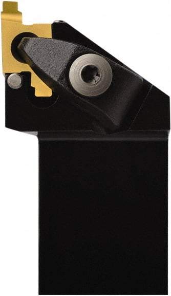 Seco - CE, External, Left Hand, 1/4" Max Depth of Cut, 0.174 to 1/4" Groove Width, Indexable Grooving Tool Holder - 20EAL, 20NR Insert Compatibility, 1-1/4" Shank Height, 1-1/4" Shank Width, 6" OAL - Americas Industrial Supply