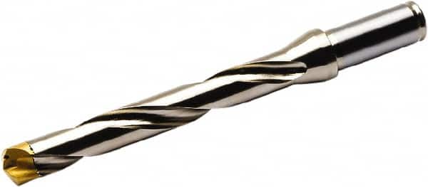 Seco - 17 to 17.99mm Diam, 7xD, 130mm Max Depth, 3/4" Shank Diam, 5.689" Flute, 8.366" OAL, Replaceable Tip Drill - SD107 Toolholder, Series Crownloc - Americas Industrial Supply