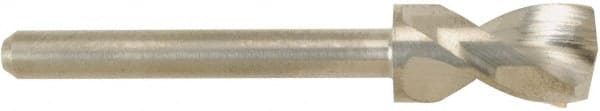 M.A. Ford - #3, 165° Drill Point, 1/8" Shank Diam, Fast Spiral Circuit Board Drill Bit - Americas Industrial Supply