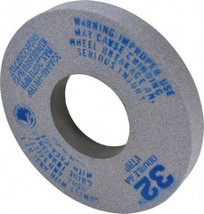 Norton - 12" Diam x 5" Hole x 1-1/2" Thick, H Hardness, 46 Grit Surface Grinding Wheel - Aluminum Oxide, Type 1, Coarse Grade, 2,070 Max RPM, Vitrified Bond, No Recess - Americas Industrial Supply