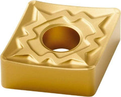 Seco - CNMM643 R6 Grade TP40 Carbide Turning Insert - TiC/TiCN/TiN Finish, 80° Diamond, 3/4" Inscr Circle, 1/4" Thick, 3/64" Corner Radius - Americas Industrial Supply