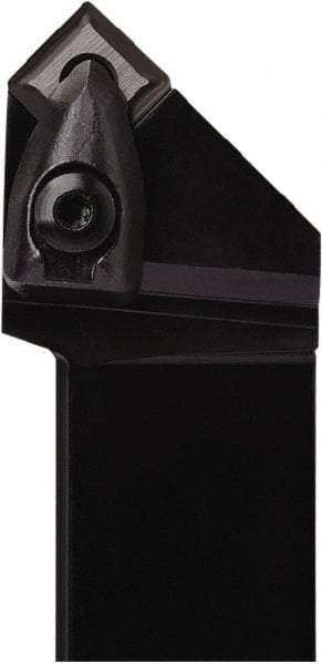 Seco - DSSN, Left Hand Cut, 45° Lead Angle, 16mm Shank Height x 16mm Shank Width, Negative Rake Indexable Turning Toolholder - 107.1mm OAL, SNM..0903.. Insert Compatibility, Series Dual Clamp - Americas Industrial Supply