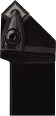 Seco - DSSN, Right Hand Cut, 45° Lead Angle, 20mm Shank Height x 20mm Shank Width, Negative Rake Indexable Turning Toolholder - 132.1mm OAL, SNM..0903.. Insert Compatibility, Series Dual Clamp - Americas Industrial Supply