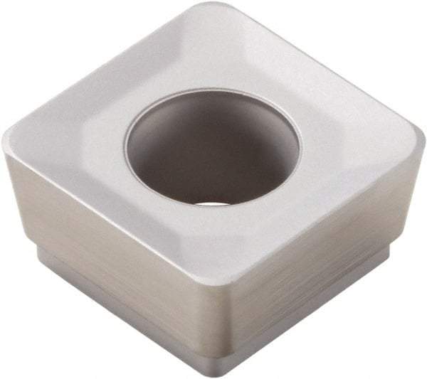 Seco - SCET120612 M14 Grade HX Carbide Milling Insert - Uncoated, 1/4" Thick, 0.118" Corner Radius - Americas Industrial Supply