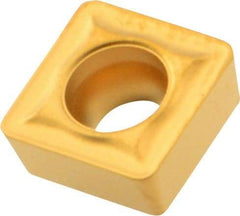 Seco - SCMT070308 F2 Grade TP40 Carbide Turning Insert - TiC/TiCN/TiN Finish, 90° Square, 5/16" Inscr Circle, 1/8" Thick, 1/32" Corner Radius - Americas Industrial Supply