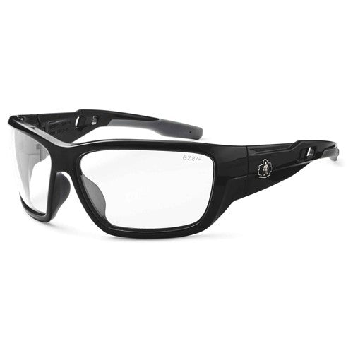 Baldr Clear Lens Black Safety Glasses - Americas Industrial Supply