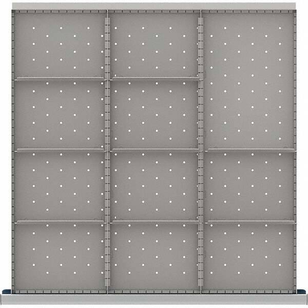 LISTA - 11-Compartment Drawer Divider Layout for 3.15" High Drawers - Americas Industrial Supply