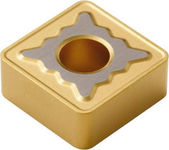 Seco - SNMG644 MR7 Grade TP40 Carbide Turning Insert - TiC/TiCN/TiN Finish, 90° Square, 3/4" Inscr Circle, 1/4" Thick, 1/16" Corner Radius - Americas Industrial Supply