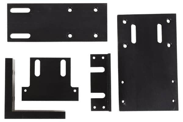 Newall - DRO Bracket Kit - Universal Mounting, Horizontal or Vertical Mounting Orientation, Use with NMS300 DRO, NMS800 DRO, Microsyn/Microsyn Encoder - Americas Industrial Supply