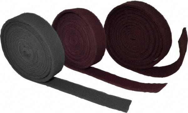 Norton - 2" 3 Piece Roll Kit - Fine, Very Fine & Ultra Fine Grades - Americas Industrial Supply