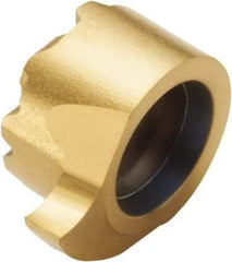 Seco - LCEX110501 FG Grade CP500 Carbide Turning Insert - TiAlN/TiN Finish, 90° Irregular, 0.004" Corner Radius - Americas Industrial Supply