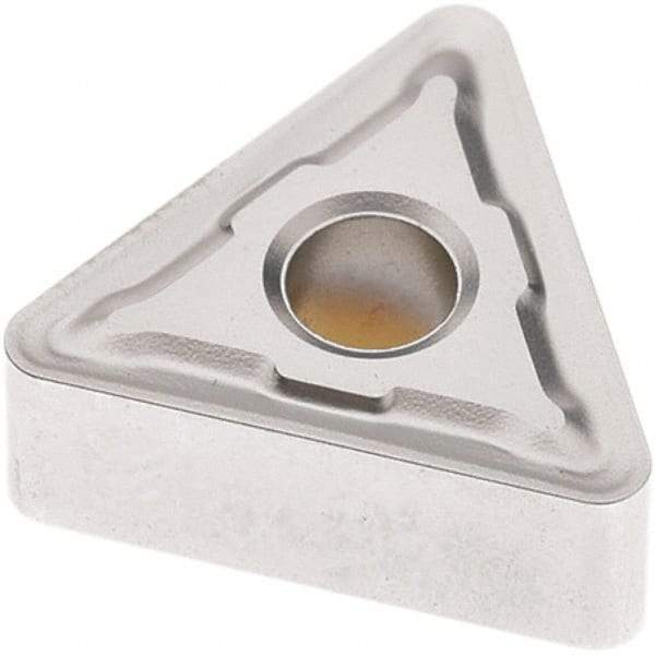Seco - TNMG332 M5 Grade TP1501 Carbide Turning Insert - Al2O3 Finish, 60° Triangle, 3/8" Inscr Circle, 3/16" Thick, 1/32" Corner Radius - Americas Industrial Supply