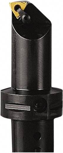 Seco - Internal Thread, Left Hand Cut, 62.99mm Shank Width x 62.99mm Shank Height Indexable Threading Toolholder - 181.99mm OAL, 27NL Insert Compatibility, CN Toolholder, Series Snap Tap - Americas Industrial Supply