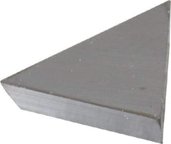 Seco - TPG320 Grade 883 Carbide Turning Insert - Uncoated, 60° Triangle, 3/8" Inscr Circle, 1/8" Thick, 0.004" Corner Radius - Americas Industrial Supply