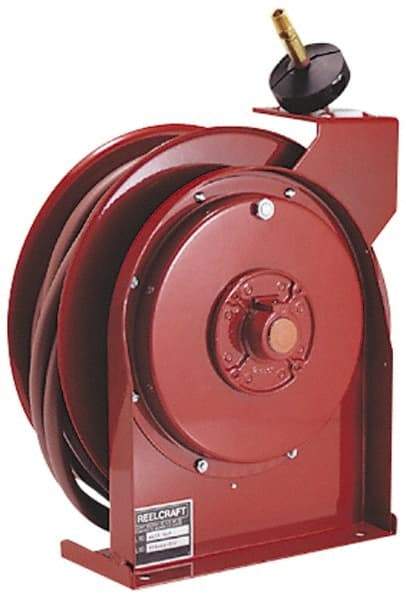 Reelcraft - 17' Spring Retractable Hose Reel - 300 psi, Hose Included - Americas Industrial Supply