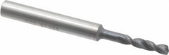 SGS - 9/64" 145° Spiral Flute Solid Carbide Screw Machine Drill Bit - Americas Industrial Supply