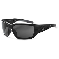 Baldr Smoke Lens Black Safety Glasses - Americas Industrial Supply