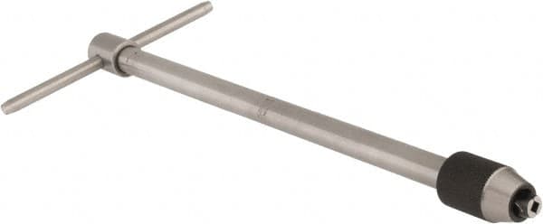 Starrett - 7/32 to 7/16" Tap Capacity, T Handle Tap Wrench - 10" Overall Length - Americas Industrial Supply